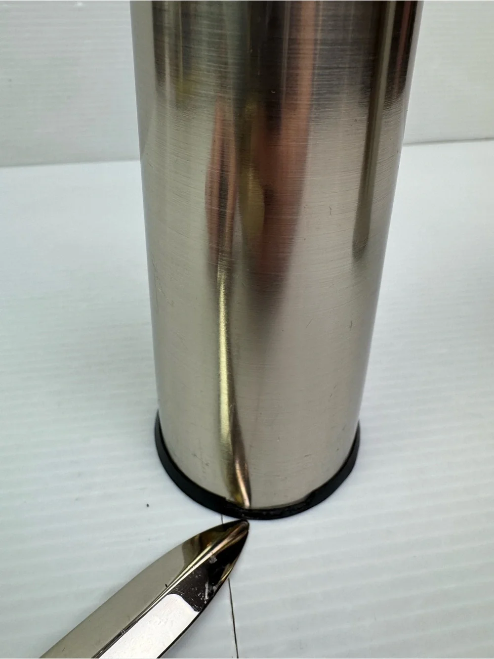 William Bounds Ltd Stainless Steel Wood Ball Torch Pepper Salt Grinder Mill Set
